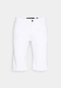 Indicode Jeans Kaden Holes - Jeansshort - Offwhite -Indicode Jeans Verkoop bbbbd1e8767a486daef11b125783ba4f