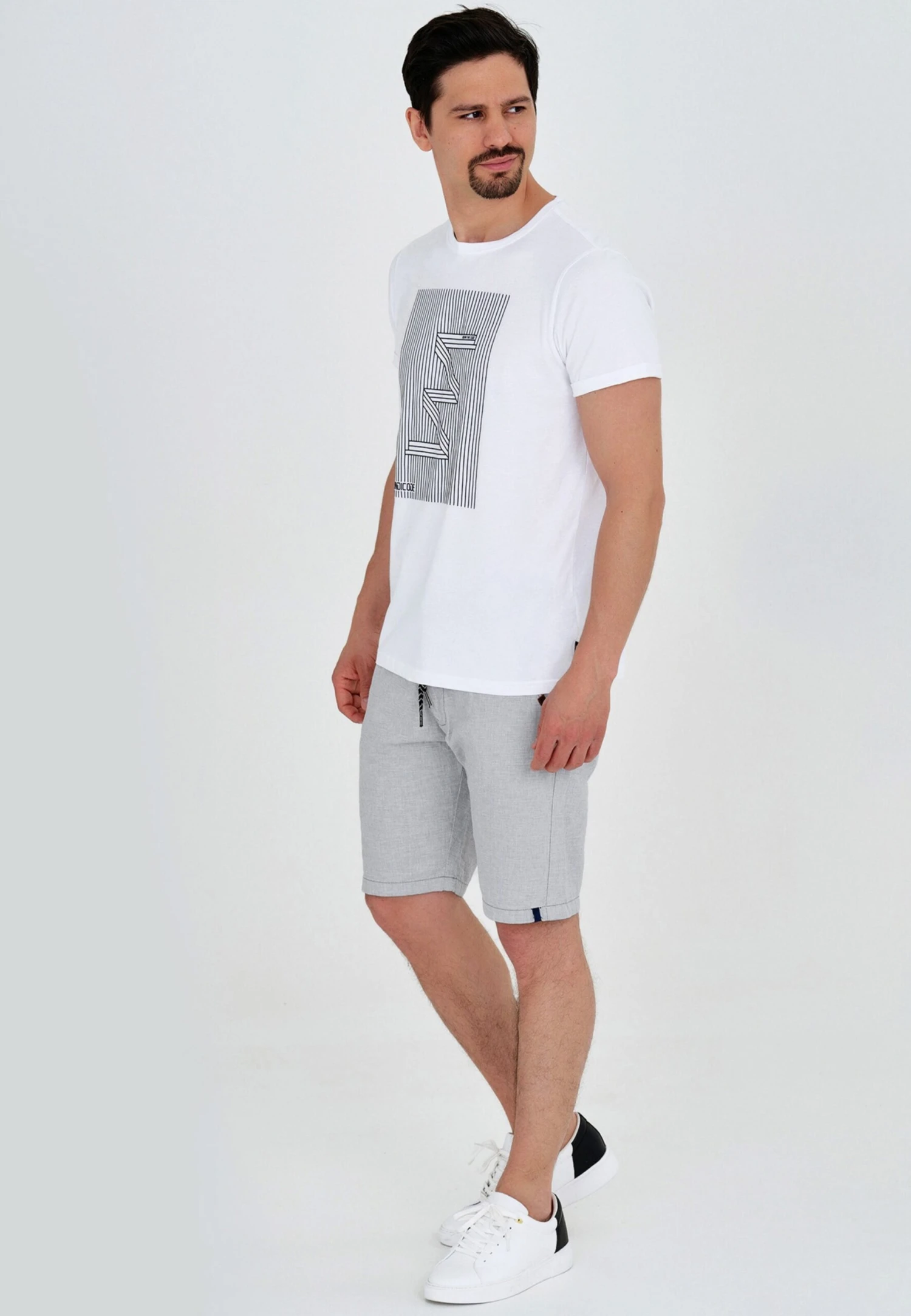 Indicode Jeans Shorts Regular Broek Sant Cugat Heren Grijs 3 Indicode Jeans Shorts Regular Broek Sant Cugat Heren Grijs - Image 3