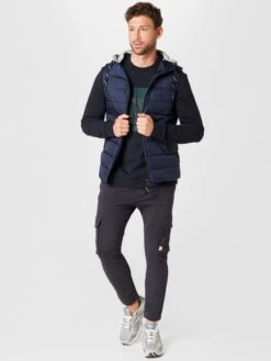 Indicode Jeans Bodywarmers Bodywarmer Gibbs Heren Navy -Indicode Jeans Verkoop bc5effaf6ba9d5704538958b3bb8841d