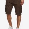 Indicode Jeans Cargo Shorts Regular Cargobroek Monroe Cargo ZA Heren Bruin