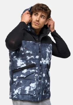 Indicode Jeans Bodywarmer - Offwhite -Indicode Jeans Verkoop be06bfb1dff4464682d9b09c382e2cac