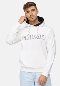 Indicode Jeans Lizzo - Hoodie - Offwhite