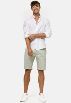 Indicode Jeans Chino Shorts Regular Chino Herrera Heren Pastelgroen -Indicode Jeans Verkoop bed5f0befd9ff97375feade11f6877b5