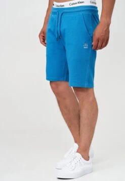 Indicode Jeans Sweat Shorts Regular Broek Eckerd Heren Blauw -Indicode Jeans Verkoop bf08390199200ab293f602a328d966e1