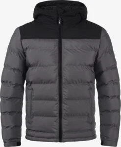 Indicode Jeans Winterjassen Winterjas Gaius Heren Grijs / Antraciet / Donkergrijs