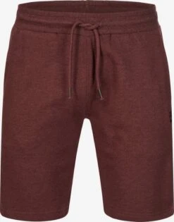 Indicode Jeans Sweat Shorts Regular Broek Eckerd Heren Bordeaux