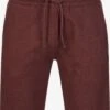 Indicode Jeans Sweat Shorts Regular Broek Eckerd Heren Bourgogne