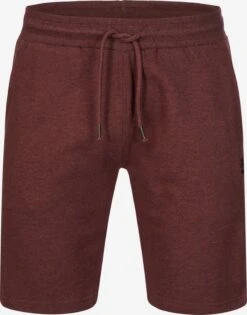 Indicode Jeans Sweat Shorts Regular Broek Eckerd Heren Bourgogne