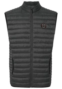 Indicode Jeans Iddavide - Bodywarmer - Dark Grey -Indicode Jeans Verkoop c045979eab32451b94fc4592dfeae7c6