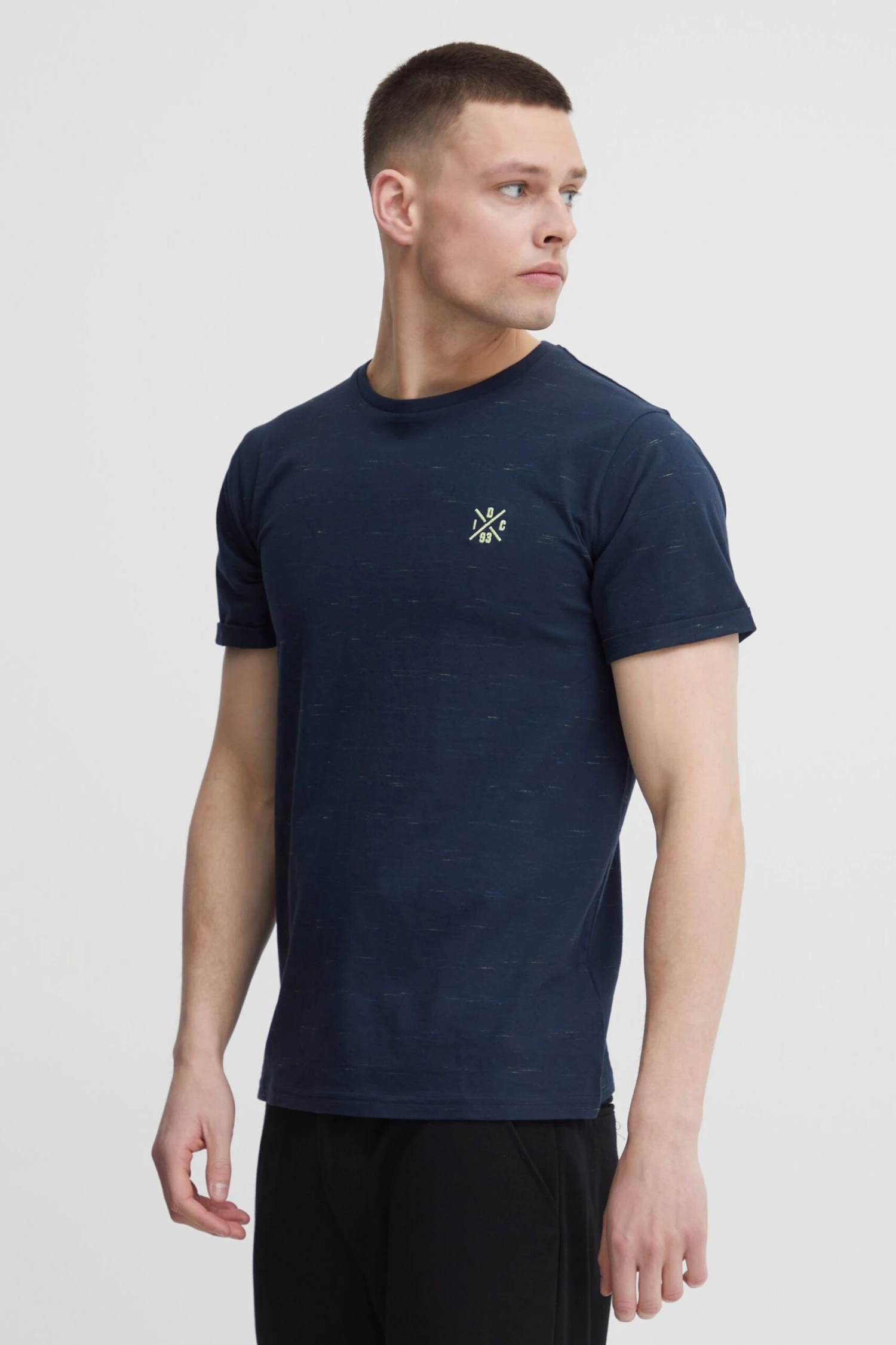 Indicode Jeans T-shirts Shirt Idgabrix Heren Navy 2 Indicode Jeans T-shirts Shirt Idgabrix Heren Navy - Image 2