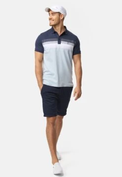 Indicode Jeans Polos Shirt Heren Hemelsblauw / Donkerblauw -Indicode Jeans Verkoop c194d9d1b75e611f2e2635c13cf9effb