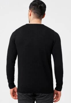 Indicode Jeans Crewneck Truien Trui Benjamin Heren Zwart -Indicode Jeans Verkoop c20dff0d58c0eb7344479164035cbfc0