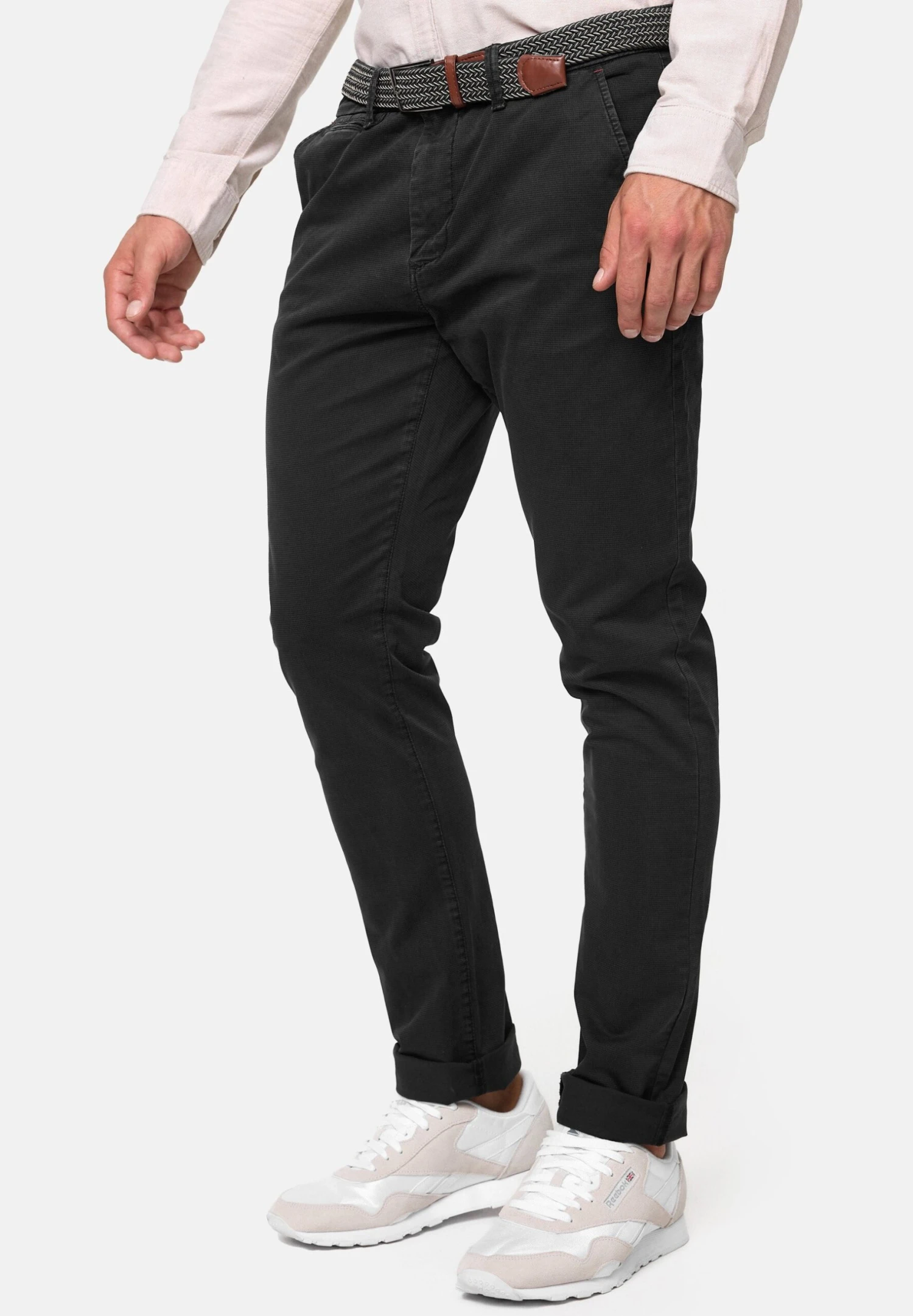 Indicode Jeans Chino - Black 4 Indicode Jeans Chino - Black - Image 4
