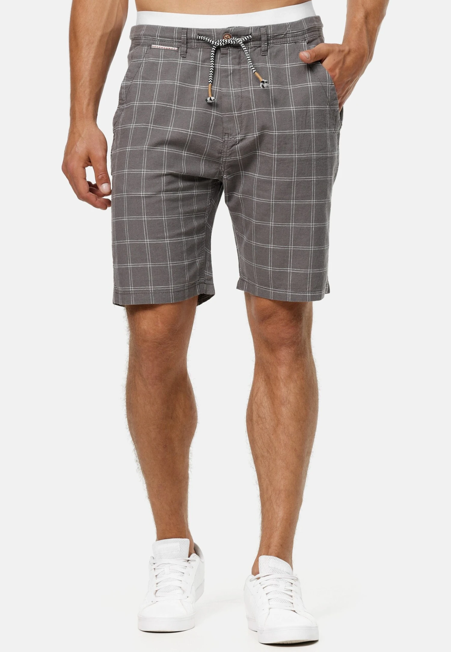 Indicode Jeans Corvallis - Shorts - Pewter 1 Indicode Jeans Corvallis - Shorts - Pewter