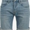 Indicode Jeans Denim Shorts Regular Jeans Quentin Heren Blauw