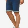 Indicode Jeans Denim Shorts Regular Jeans Lonar Heren Ultramarine Blauw