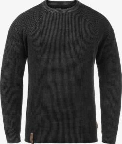 Indicode Jeans Crewneck Truien Trui Rockford Heren Zwart