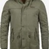 Indicode Jeans Parkas Winterparka Pulsoor Heren Olijfgroen