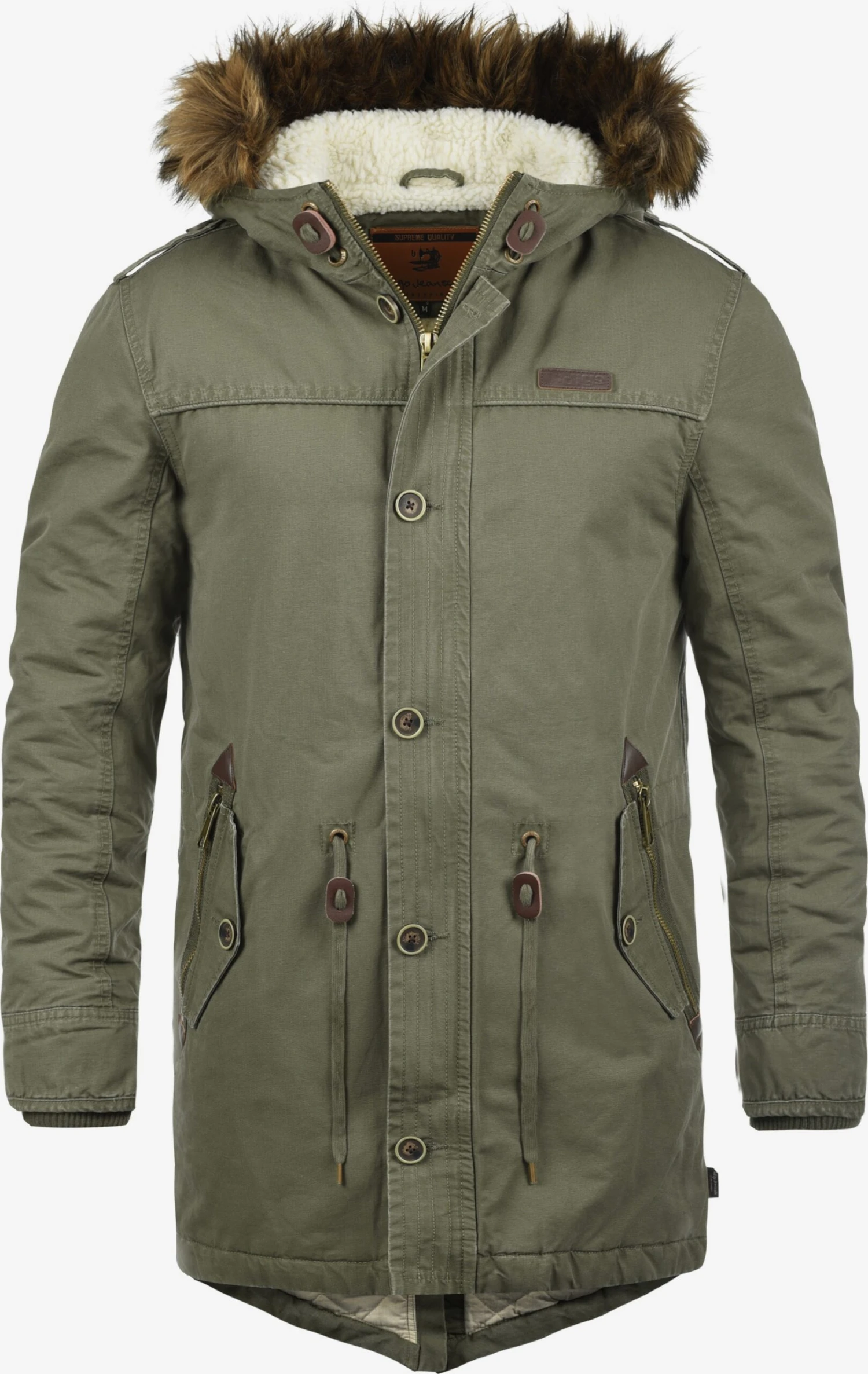 Indicode Jeans Parkas Winterparka Pulsoor Heren Olijfgroen 1 Indicode Jeans Parkas Winterparka Pulsoor Heren Olijfgroen