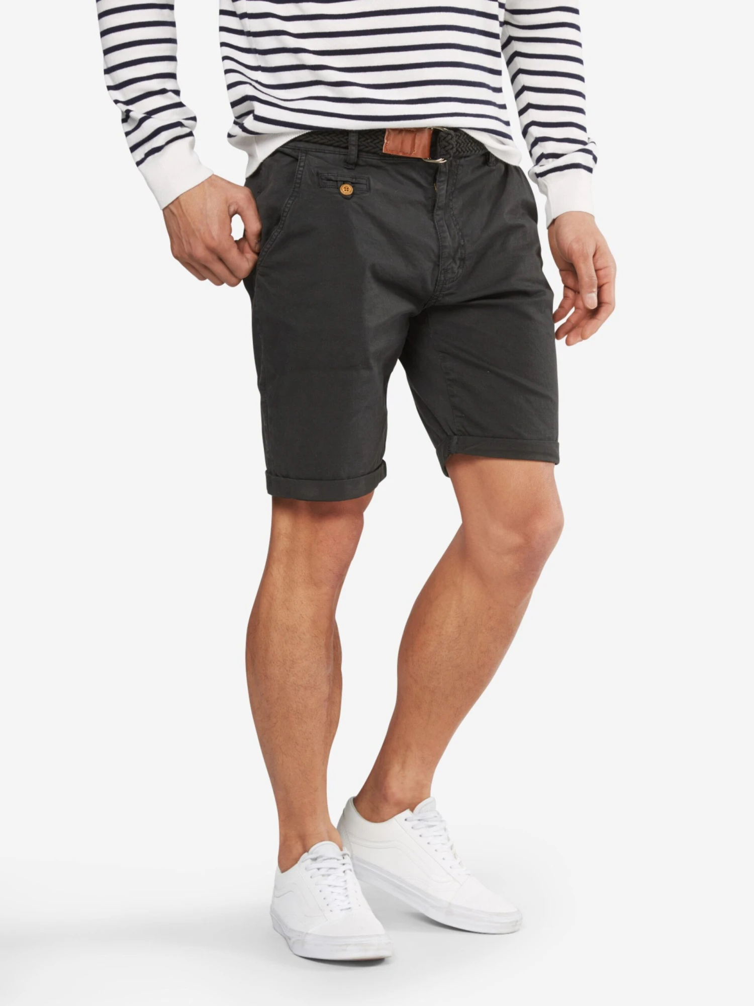 Indicode Jeans Shorts Regular Broek Conor Heren Antraciet 3 Indicode Jeans Shorts Regular Broek Conor Heren Antraciet - Image 3