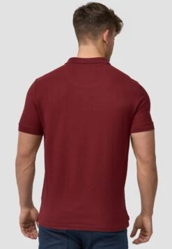 Indicode Jeans Polos Shirt Wadim Heren Bordeaux -Indicode Jeans Verkoop c559423a3bdfbbc3da832b394059deba