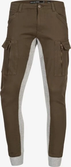 Indicode Jeans Cargobroeken Regular Cargobroek Drogo Heren Groen