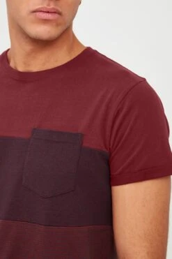 Indicode Jeans T-shirts Shirt Heren Rood / Bordeaux -Indicode Jeans Verkoop c60e7deaf6a02ad5eeb013721ce06e7c