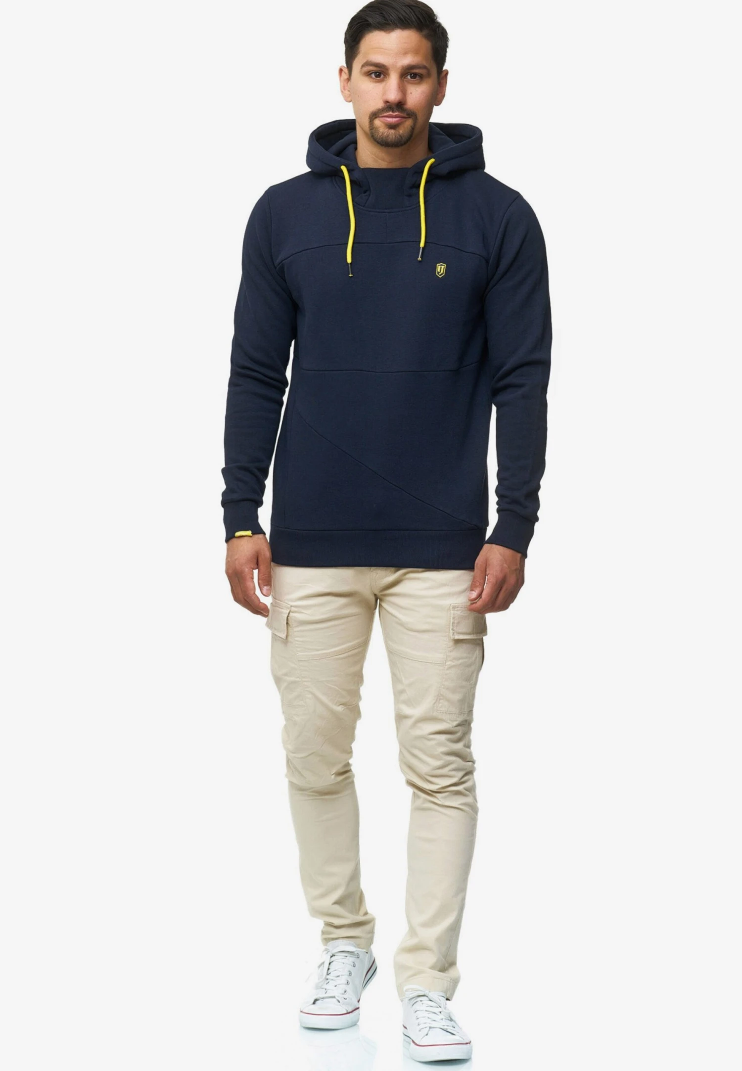 Indicode Jeans Cargobroeken Slimfit Cargobroek Mathews Heren Beige 3 Indicode Jeans Cargobroeken Slimfit Cargobroek Mathews Heren Beige - Image 3