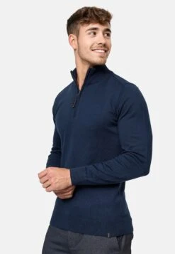 Indicode Jeans Coltruien Trui Gore Heren Navy -Indicode Jeans Verkoop c7f9506c257258b48ea02a13d5a0bec8