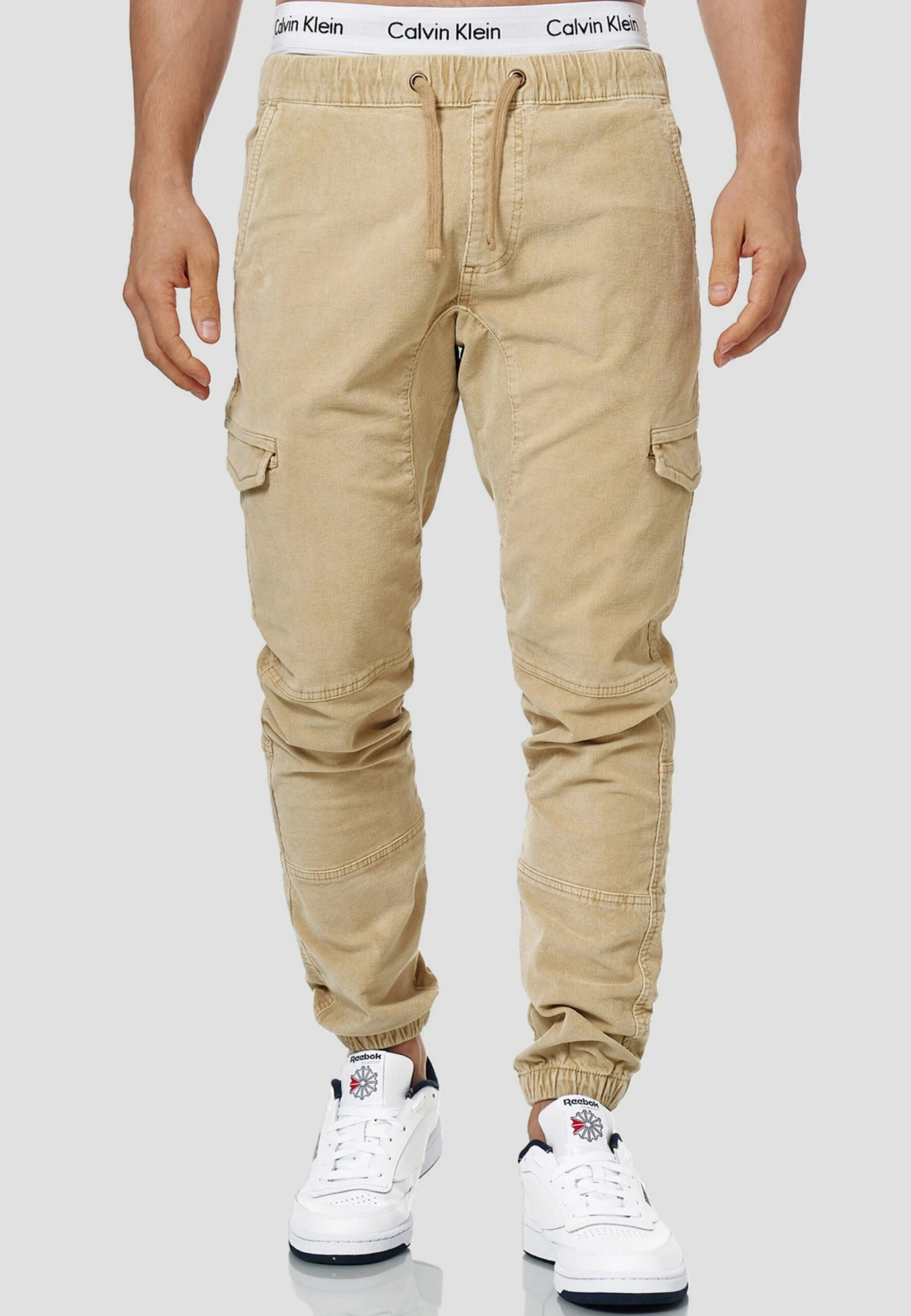 Indicode Jeans Cargobroeken Regular Cargobroek Walker Heren Beige 2 Indicode Jeans Cargobroeken Regular Cargobroek Walker Heren Beige - Image 2