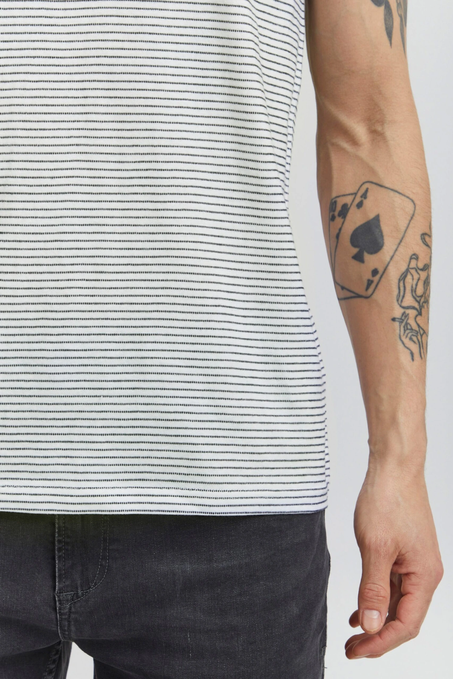 Indicode Jeans T-shirts Shirt Lupko Heren Offwhite 6 Indicode Jeans T-shirts Shirt Lupko Heren Offwhite - Image 6