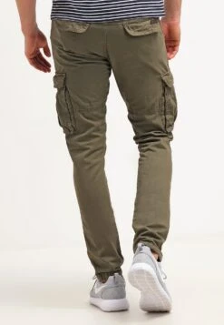 Indicode Jeans William - Cargobroek - Army -Indicode Jeans Verkoop c9948b2f409543f792f67b3056e6d016