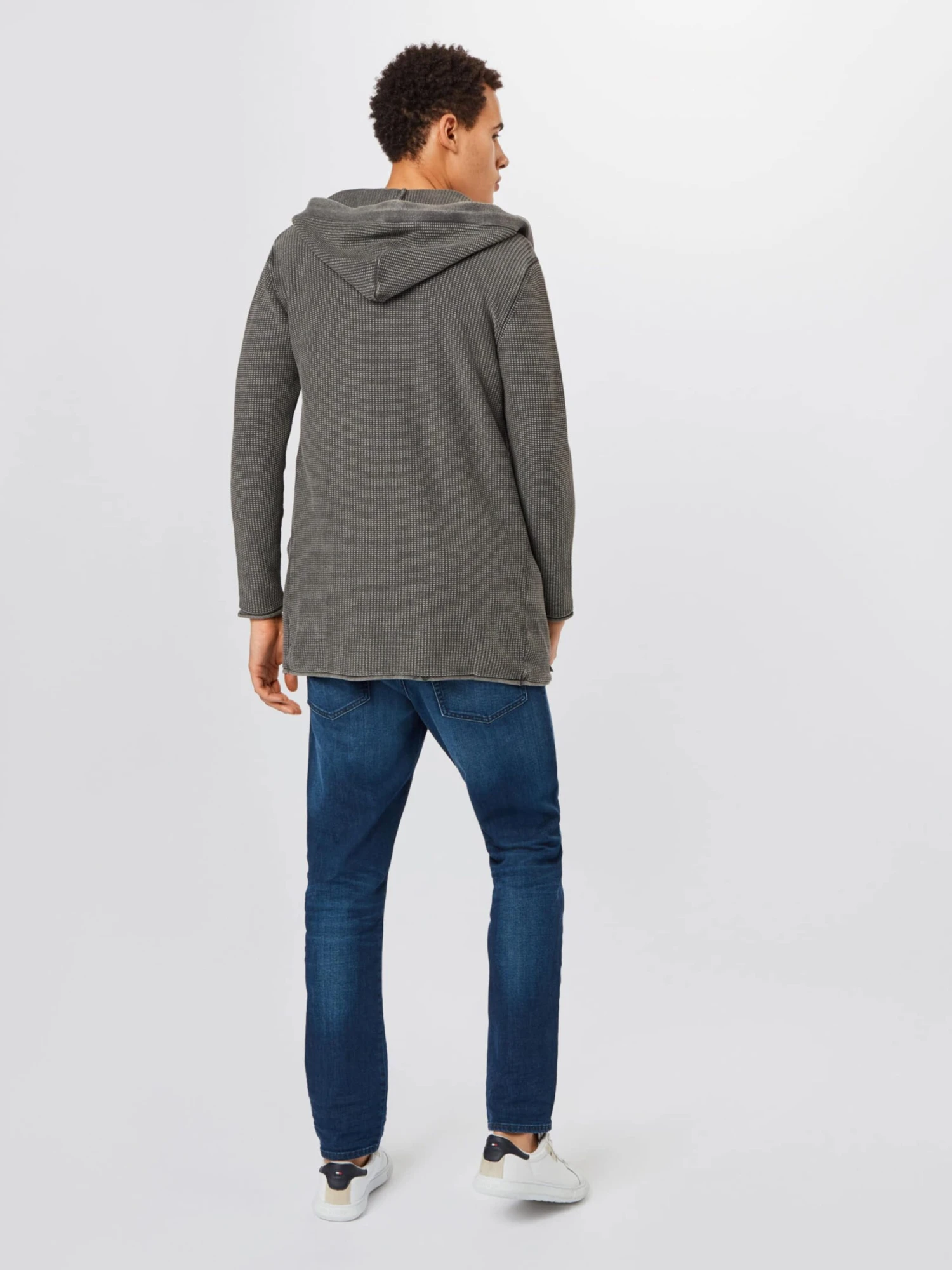 Indicode Jeans Vesten Gebreid Vest Graham Heren Donkergrijs 4 Indicode Jeans Vesten Gebreid Vest Graham Heren Donkergrijs - Image 4