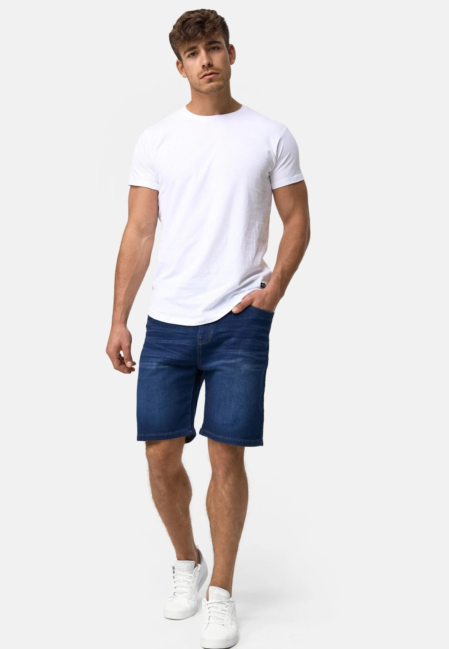 Indicode Jeans Ettore - Jeansshort - Blue 2 Indicode Jeans Ettore - Jeansshort - Blue - Image 2