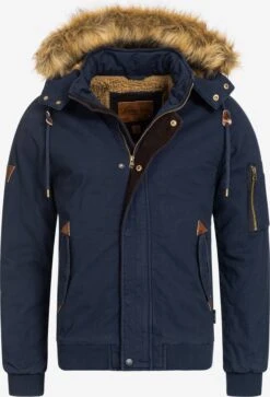 Indicode Jeans Winterjassen Winterjas Pennington Heren Navy