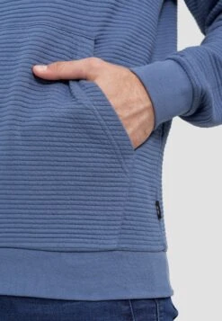 Indicode Jeans Hoodies Trui Heren Duifblauw / Blauw Gemêleerd -Indicode Jeans Verkoop caa890d7d3eabde49a0b22c44057f115