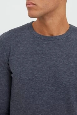 Indicode Jeans Longsleeves Shirt AMBROSIUS Heren Navy -Indicode Jeans Verkoop cb07a07061620987a5a7647b92f1183d