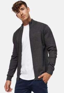 Indicode Jeans Vesten Gebreid Vest Buch Heren Grijs -Indicode Jeans Verkoop cb12d49af06e8696fb10bc63dd95feb3