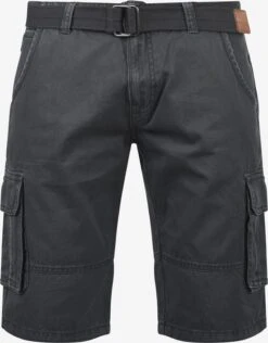 Indicode Jeans Cargo Shorts Regular Cargobroek Costa Heren Donkergrijs