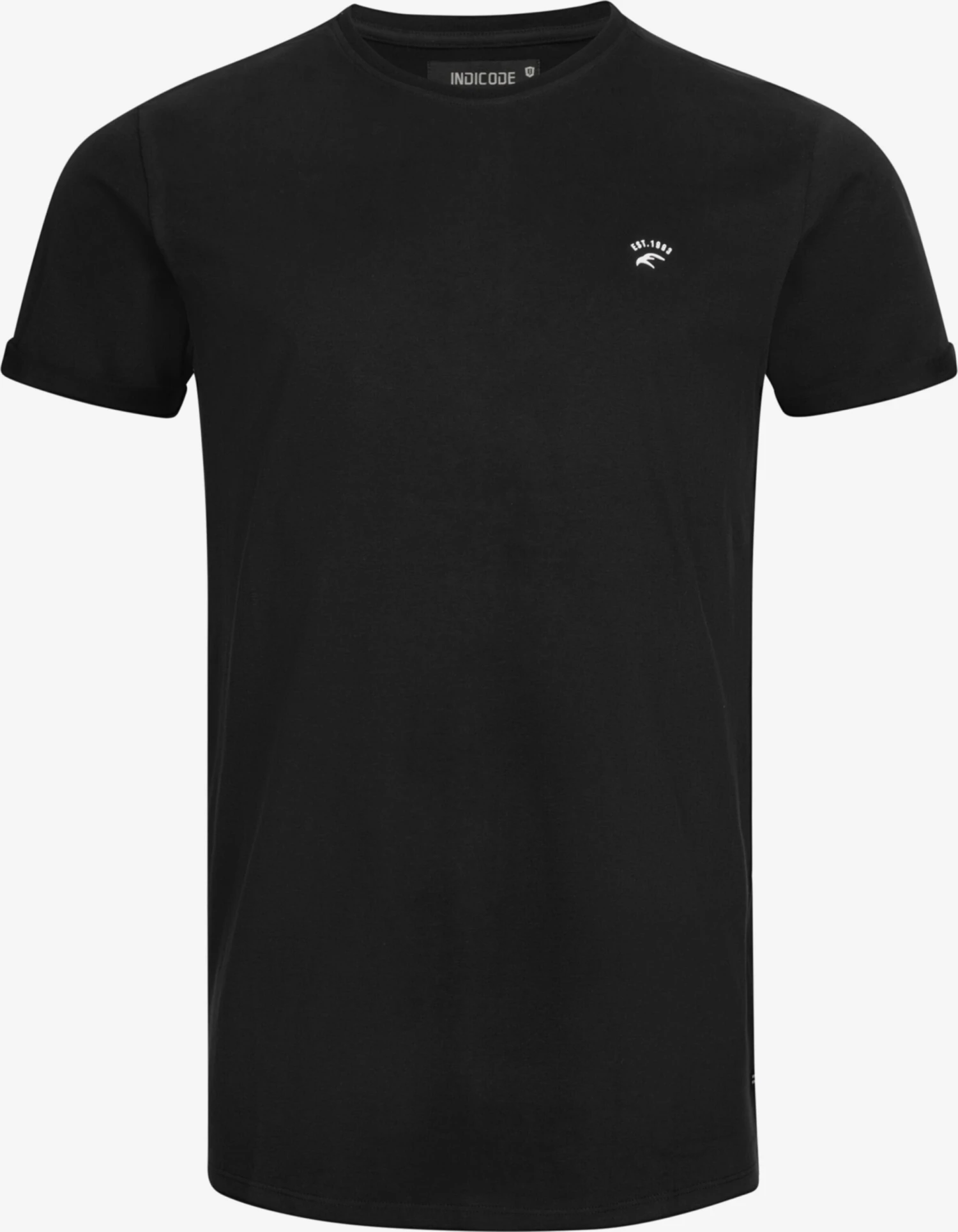 Indicode Jeans T-shirts Shirt Kloge Heren Zwart 1 Indicode Jeans T-shirts Shirt Kloge Heren Zwart