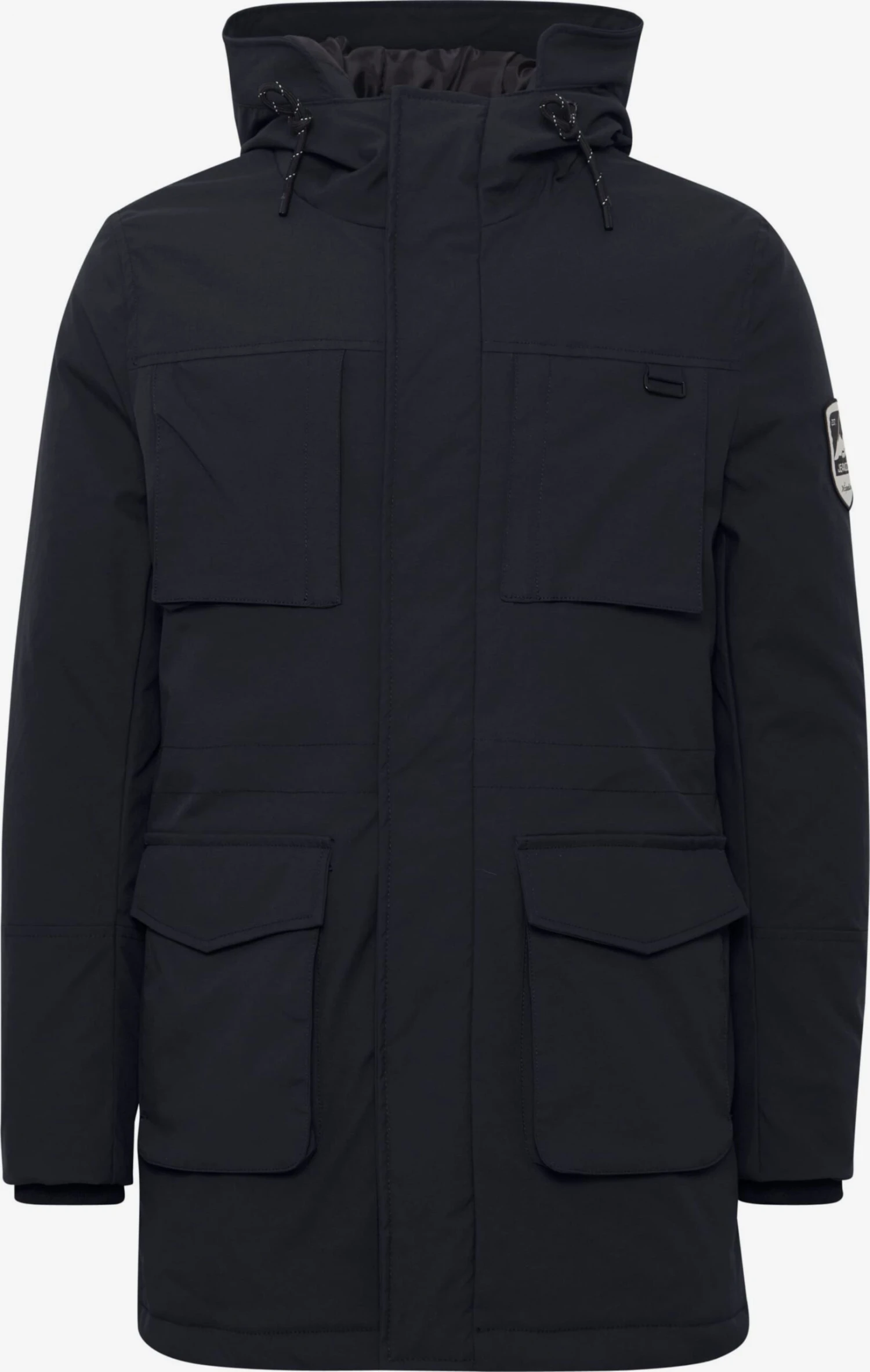 Indicode Jeans Parkas Winterparka Idpaul Heren Zwart 1 Indicode Jeans Parkas Winterparka Idpaul Heren Zwart