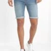 Indicode Jeans Kaden - Jeansshort - Blue Wash