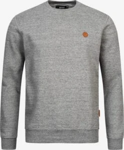 Indicode Jeans Crewneck Truien Trui Luk Heren Grijs