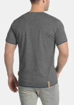 Indicode Jeans T-shirts Shirt Tony Heren Grijs / Donkergrijs / Grijs Gemêleerd -Indicode Jeans Verkoop cfc0f3fa67b7d44490aa62f63c49b066