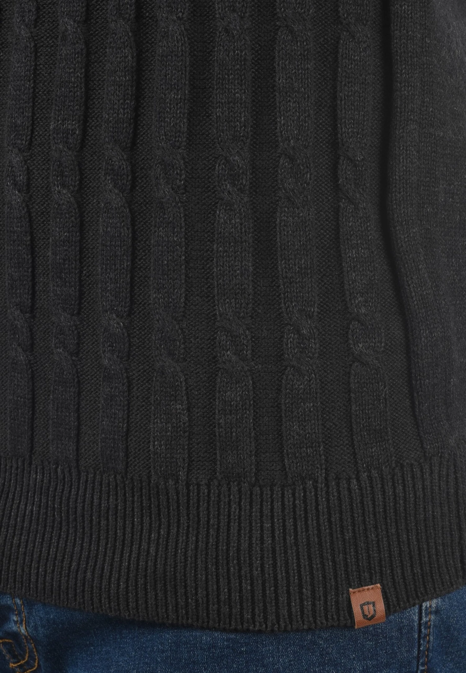 Indicode Jeans Idpauletta - Trui - Charcoal Mix 6 Indicode Jeans Idpauletta - Trui - Charcoal Mix - Image 6