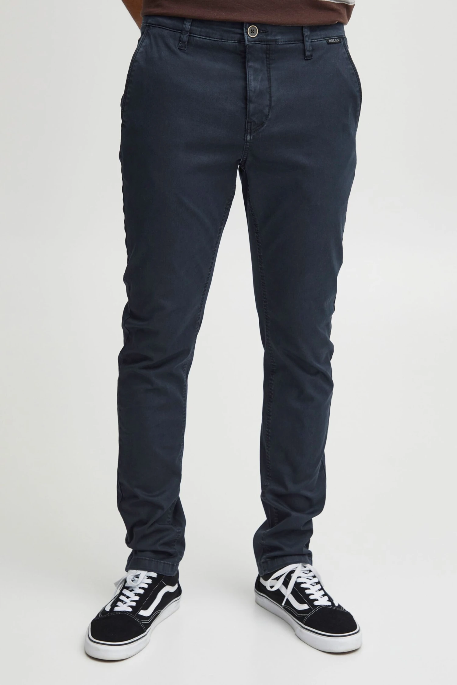 Indicode Jeans Chinos Regular Chino Lucas Heren Navy 2 Indicode Jeans Chinos Regular Chino Lucas Heren Navy - Image 2