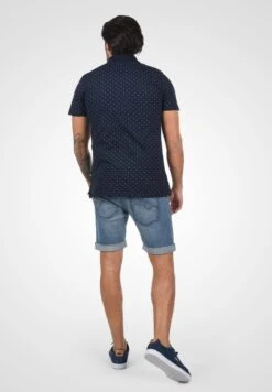 Indicode Jeans Idhallow - Jeansshort - Blue Wash -Indicode Jeans Verkoop d01b0065037a4adc990ee49a7bcc6236