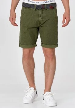 Indicode Jeans Caedmon - Shorts - Cypress