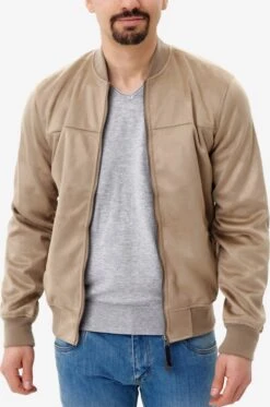 Indicode Jeans Tussenjassen Tussenjas Abbott Heren Beige