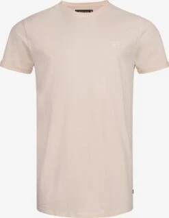 Indicode Jeans T-shirts Shirt Kloge Heren Lichtoranje